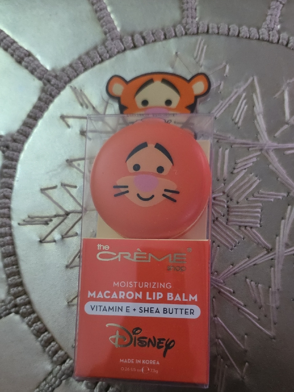 Disney Tigger Macaron Lip Balm - Orange Pink
